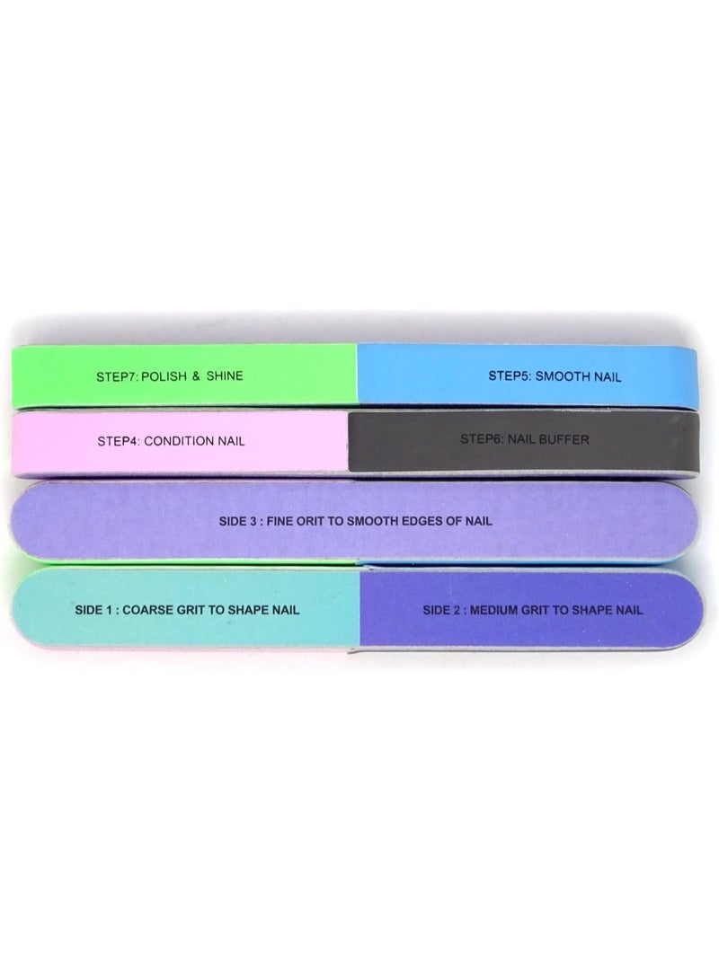 7-position nail file for nail art, trimming, and pedicures - Image 2